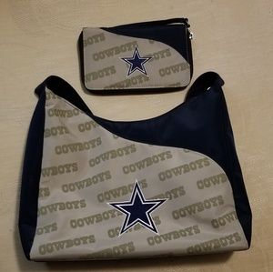 Dallas Cowboys purse and wallet set